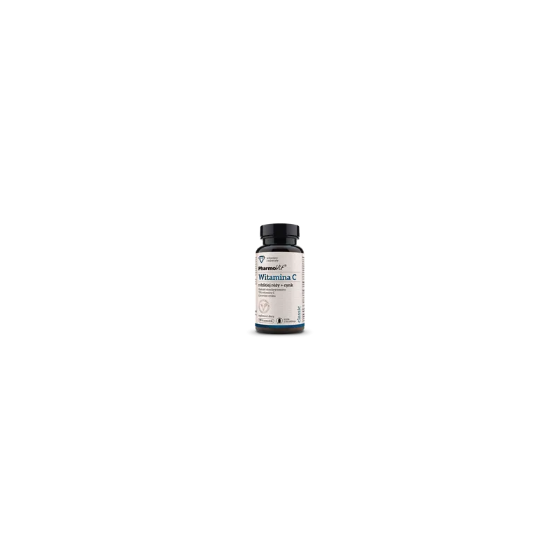 Witamina C z Dzikej Róży + Cynk Bezglutenowe 90 kaps. – PHARMOVIT