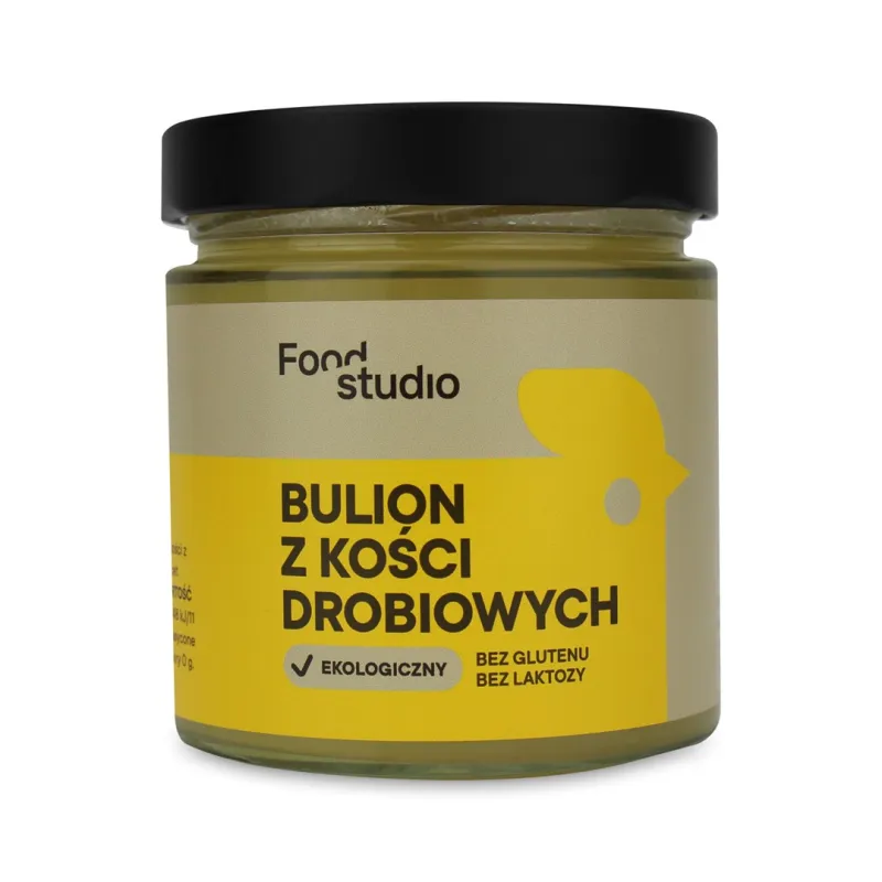 Bulion Drobiowy Bezglutenowy BIO 350 ml – FOOD STUDIO