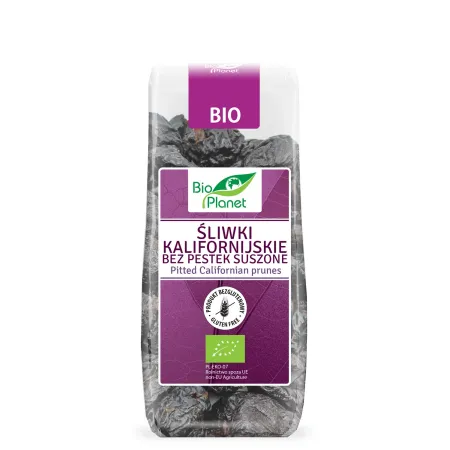 Śliwki Kalifornijskie Suszone BIO 200 g – Bezglutenowe, Ekologiczne