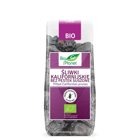 Śliwki Kalifornijskie Suszone BIO 200 g – Bezglutenowe, Ekologiczne