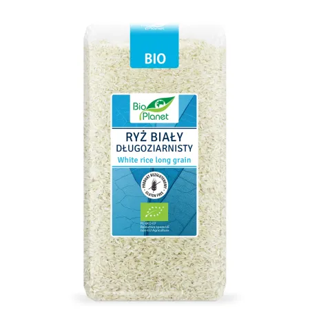 Ryż Biały Długoziarnisty Bezglutenowy BIO 500 g – Ekologiczny
