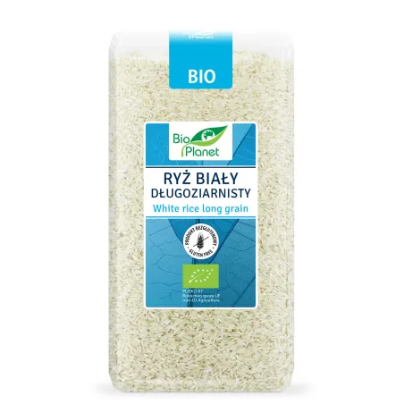Ryż Biały Długoziarnisty Bezglutenowy BIO 500 g – Ekologiczny