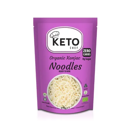 Makaron konjac Keto Chef - bezglutenowy, gotowy na woka, bio
