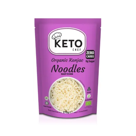 Makaron konjac Keto Chef - bezglutenowy, gotowy na woka, bio