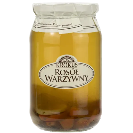 Rosół warzywny bezglutenowy i bez cukru – Krokus