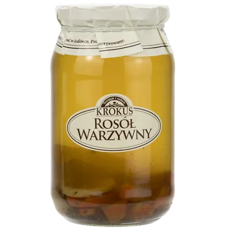 Rosół warzywny bezglutenowy i bez cukru – Krokus