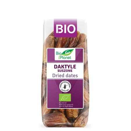Daktyle Suszone Bezglutenowe BIO 150 g – Naturalna Słodycz