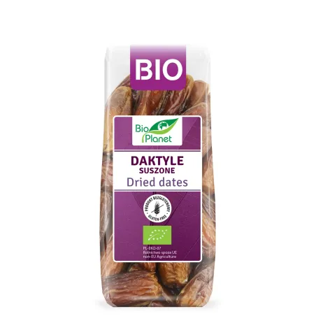 Daktyle Suszone Bezglutenowe BIO 150 g – Naturalna Słodycz