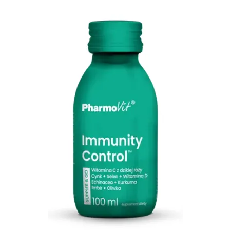 Shot Immunity Control 100 ml – bezglutenowy booster odporności