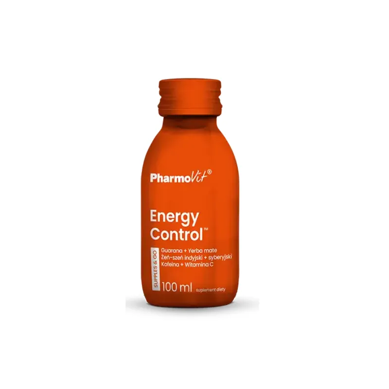 Shot Energy Control 100 ml – bezglutenowy zastrzyk energii